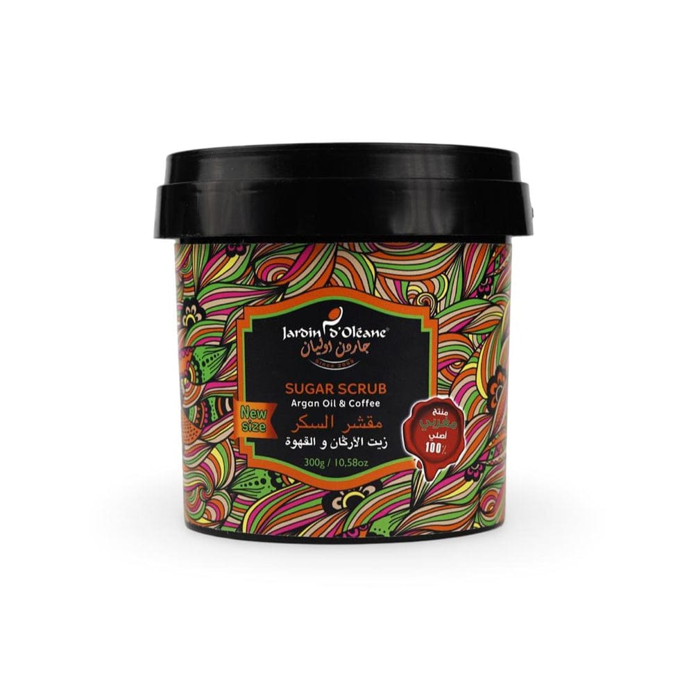 Jardin D'Oleane Sugar Scrub Argan Oil &amp; Cofee 300g